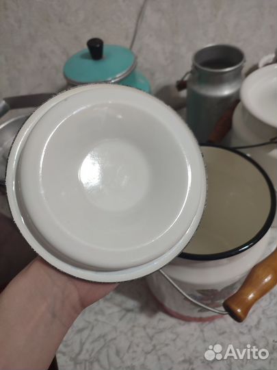 Бидоны эмалированные и алюминиевые СССР