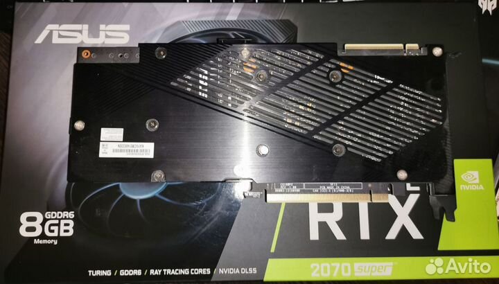 Asus dual Rtx 2070 super