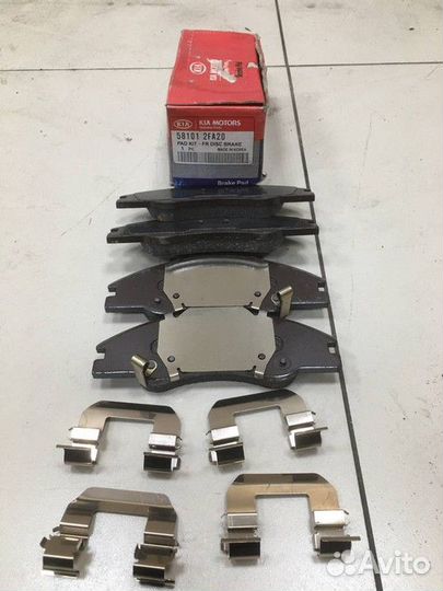 Колодки тормозные передние