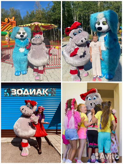 Ростовая кукла бегемотиха Глория