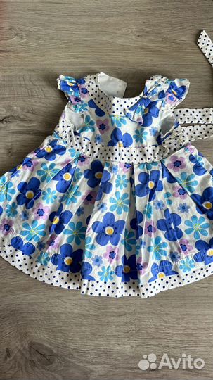 Детские вещи на девочку пакетом 68-74