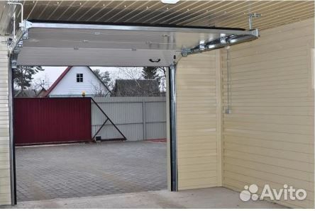 Гаражные секционные ворота дорхан 2500х2125