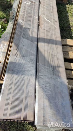 Ступень дпк полнотелая 320х20 мм шоколад