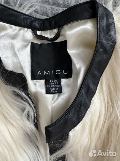 Кожаная куртка женская