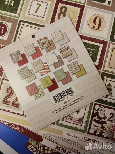 MME Mistletoe magic бумага, брадсы, листы