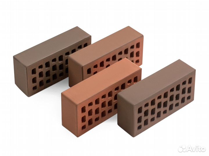 Кирпич облицовочный гладкий / баварская кладка