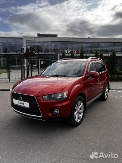 Mitsubishi Outlander 2.4 CVT, 2010, 192 000 км