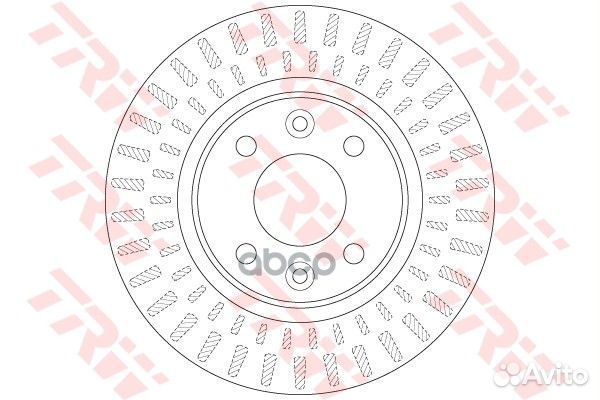 Диск тормозной renault logan II/sandero II/clio