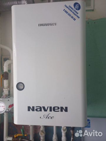 Газовый котел navien настенный б/у