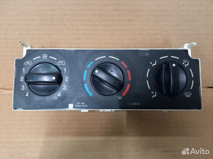 Блок управления климат-контролем Citroen Berlingo