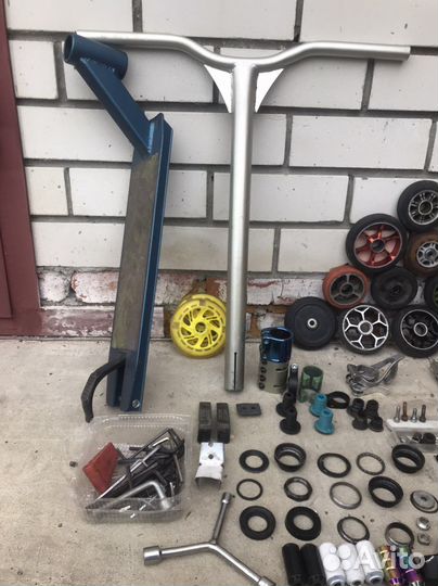 Запчасти для трюкового самоката