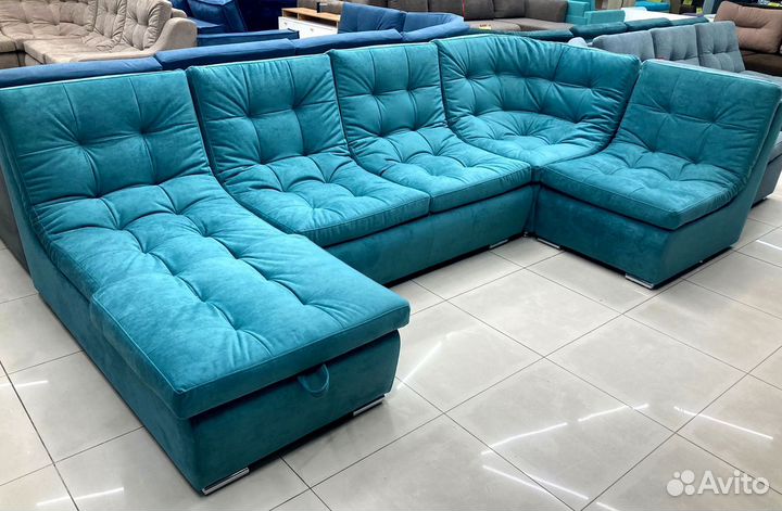 Диван трансформер п образный