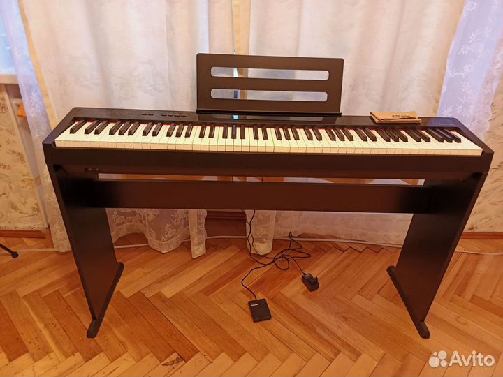 Цифровое фортепиано NUX NPK-10-BK со стойкой