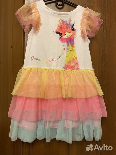 Платье праздничное для девочки размер 122