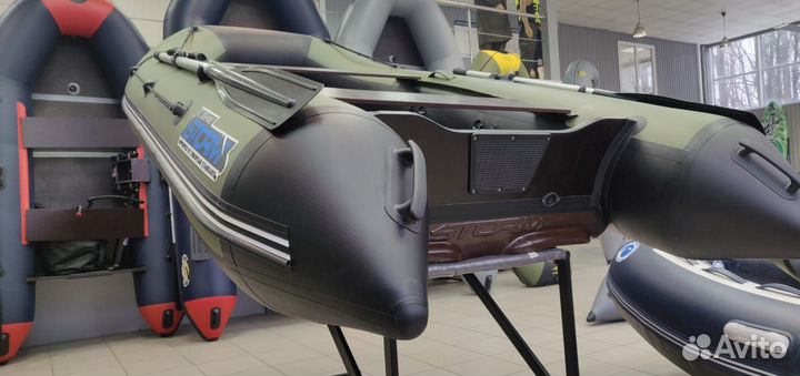 Лодка пвх Stormline Adventure Standard AL 340 сера