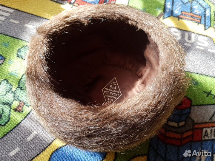 Зимняя шапка из нутрии СССР