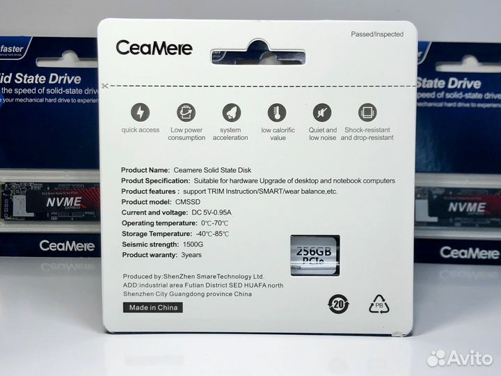 SSD M2 nvme 256gb для ноутбука и компьютера