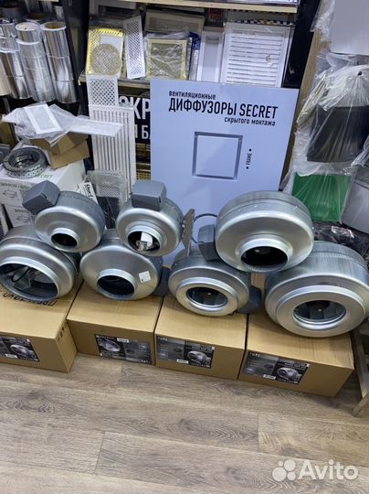 Вентилятор канальный d125 Mars