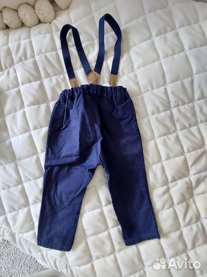 Комплект рубашка и брюки для мальчика 86 р. H&M