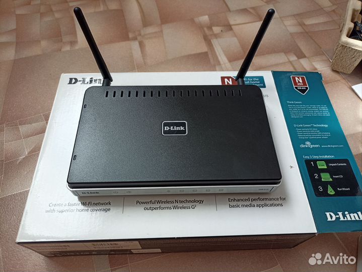 Wi-Fi роутер D-Link DIR-615