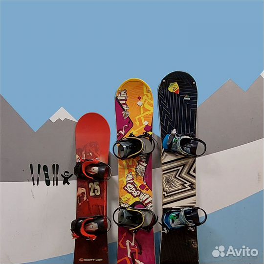 Прокат/Сервис/Ремонт горных лыж и сноубордов