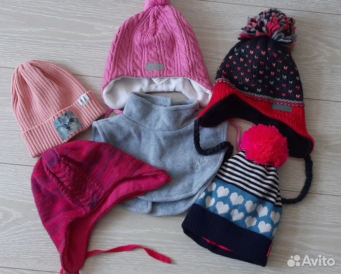 Шапки деми и зимние для девочки