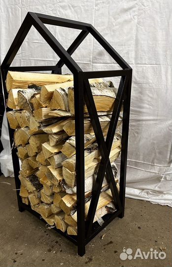 Дровница для камина, бани