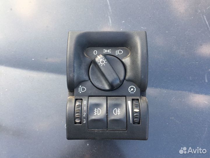 Блок света с птф Opel vectra B