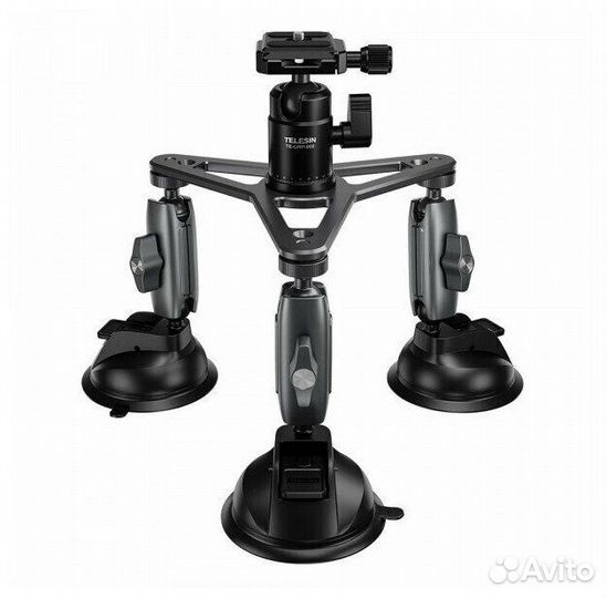 Тройная присоска на стекло Telesin