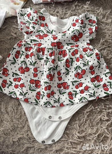 Платье боди для девочки