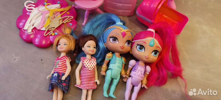 Пакет игрушек для девочки