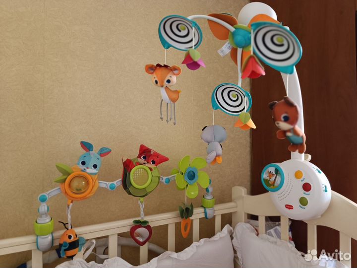 Мобиль на кроватку tiny love, дуга tiny love