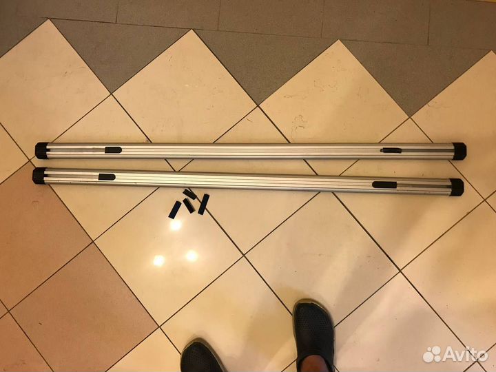 Рейлинги поперечные для авто 128см