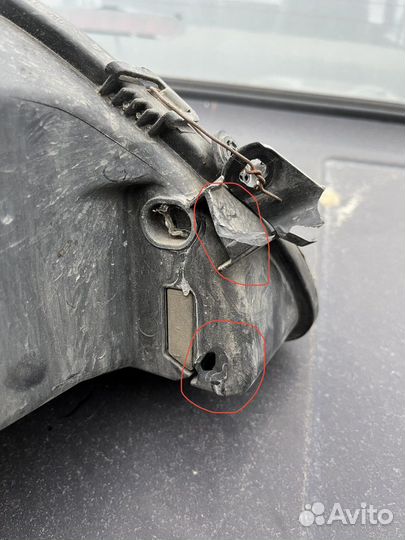 Фара рено Логан 1