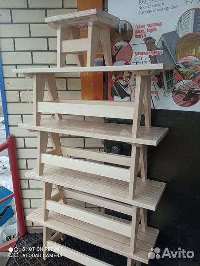 Лавки и табуреты для бани