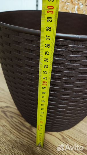 Вазон ротанг 14л бу