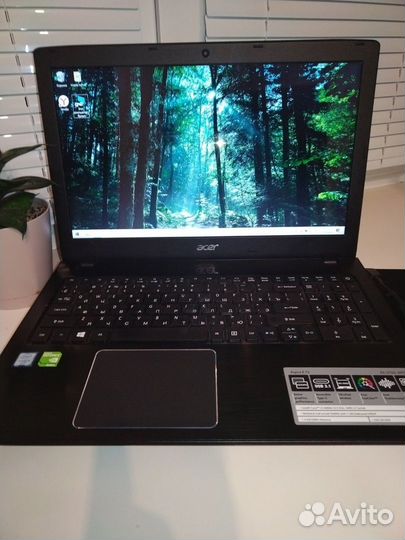 Ноутбук aser Aspire E15 E5-575G-30TM