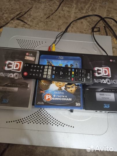 DVD blu-ray караоке система