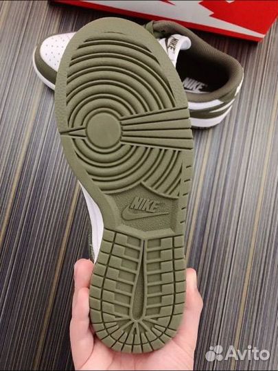 Nike Dunk Low Medium Olive Оригинал