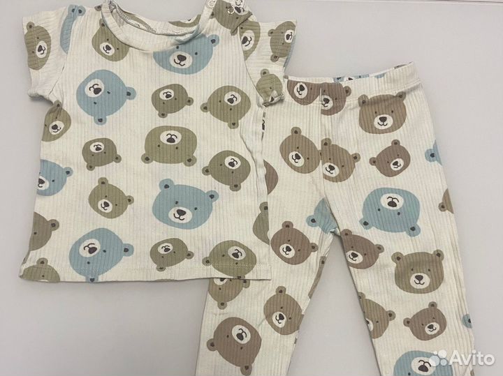 Детская пижама для мальчика 80-86