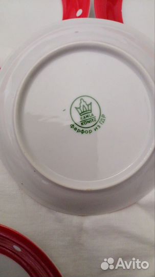 Розетки из сервиза ГДР Kahla