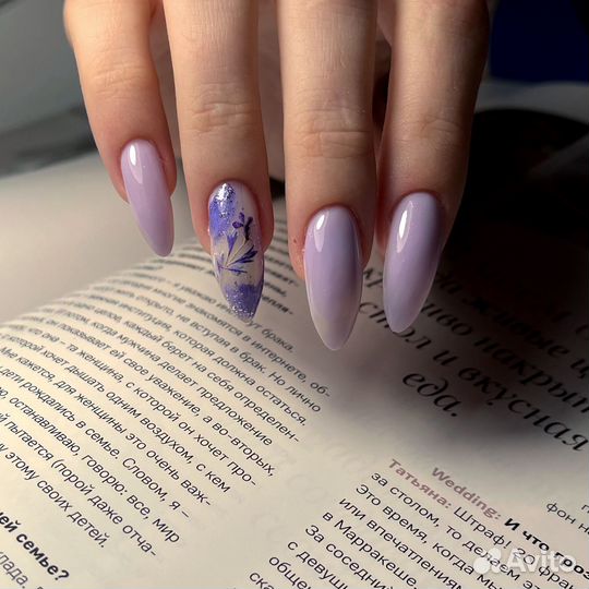 Наращивание ногтей, гель-лак