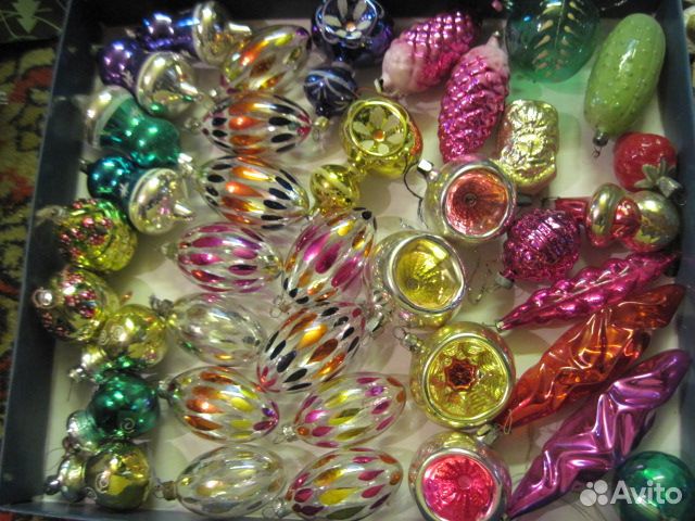 Ёлочные игрушки СССР