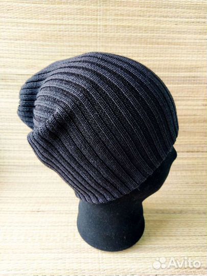 Шапки резинки бини двойные без отворота