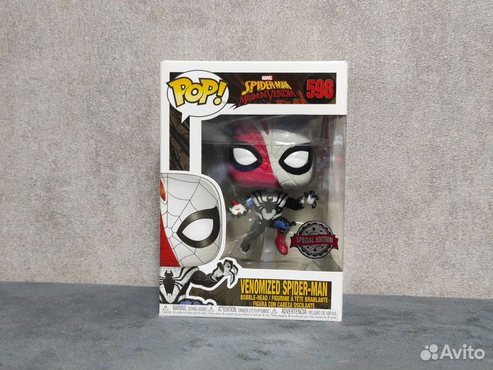 Funko Pop venomized spider-man