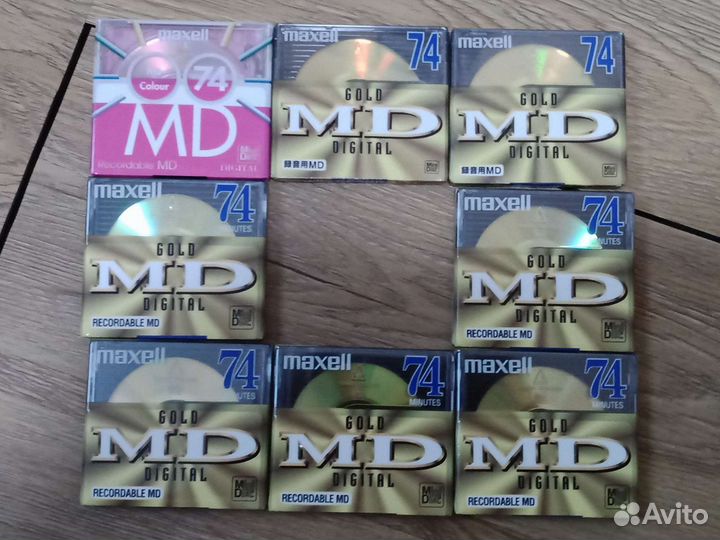 Продам минидиски minidisc maxell