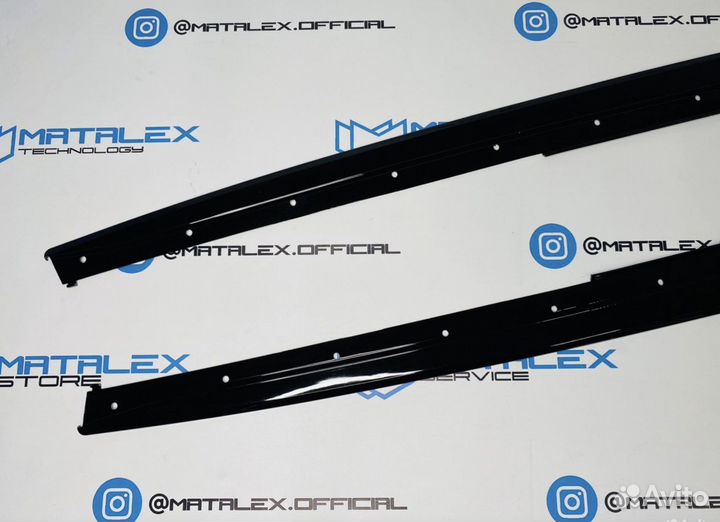 Лезвия BMW F30 на Пороги, M-performance