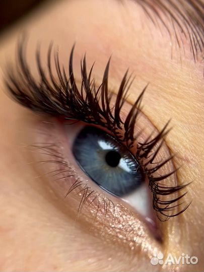 Наращение ресниц,Д/У брови и ресницы