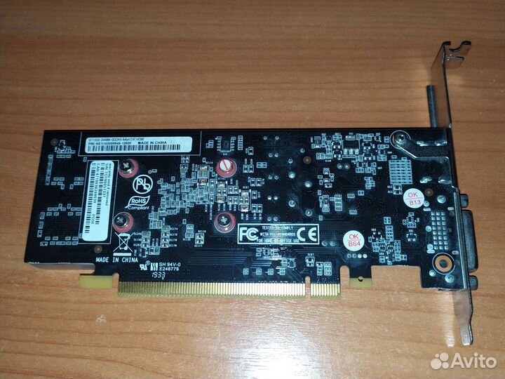 Видеокарта Palit GeForce GT 1030 LP