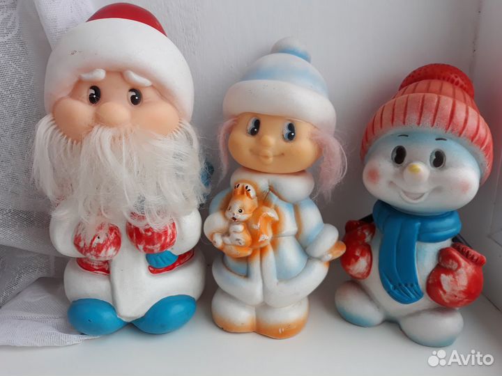 Резиновый дед Мороз